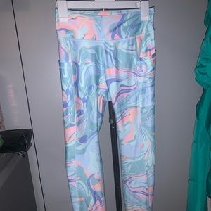 Tie Dye Gilly Hicks/ Hollister Leggings
